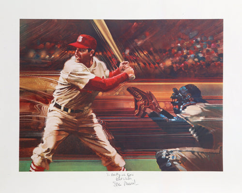 Stan Musial from Sports Illustrated Living Legends Portfolio Lithograph | Robert Peak,{{product.type}}