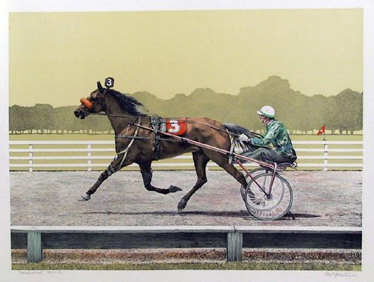 Standardbred Lithograph | Mel Hunter,{{product.type}}