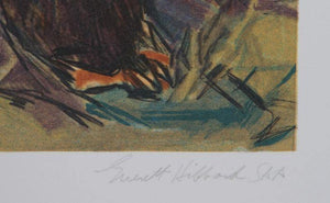 Standing Bear Lithograph | Everett E. Hibbard,{{product.type}}