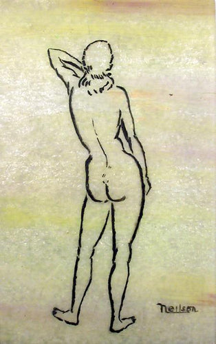 Standing Nude Acrylic | Winthrop Neilson,{{product.type}}