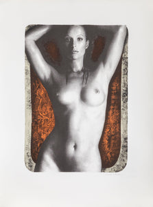 Standing Nude B Lithograph | Sandu Liberman,{{product.type}}