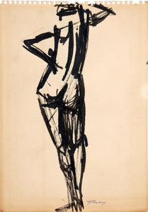 Standing Nude Ink | Anthony Toney,{{product.type}}