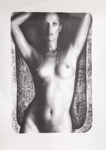 Standing Nude lithograph | Sandu Liberman,{{product.type}}