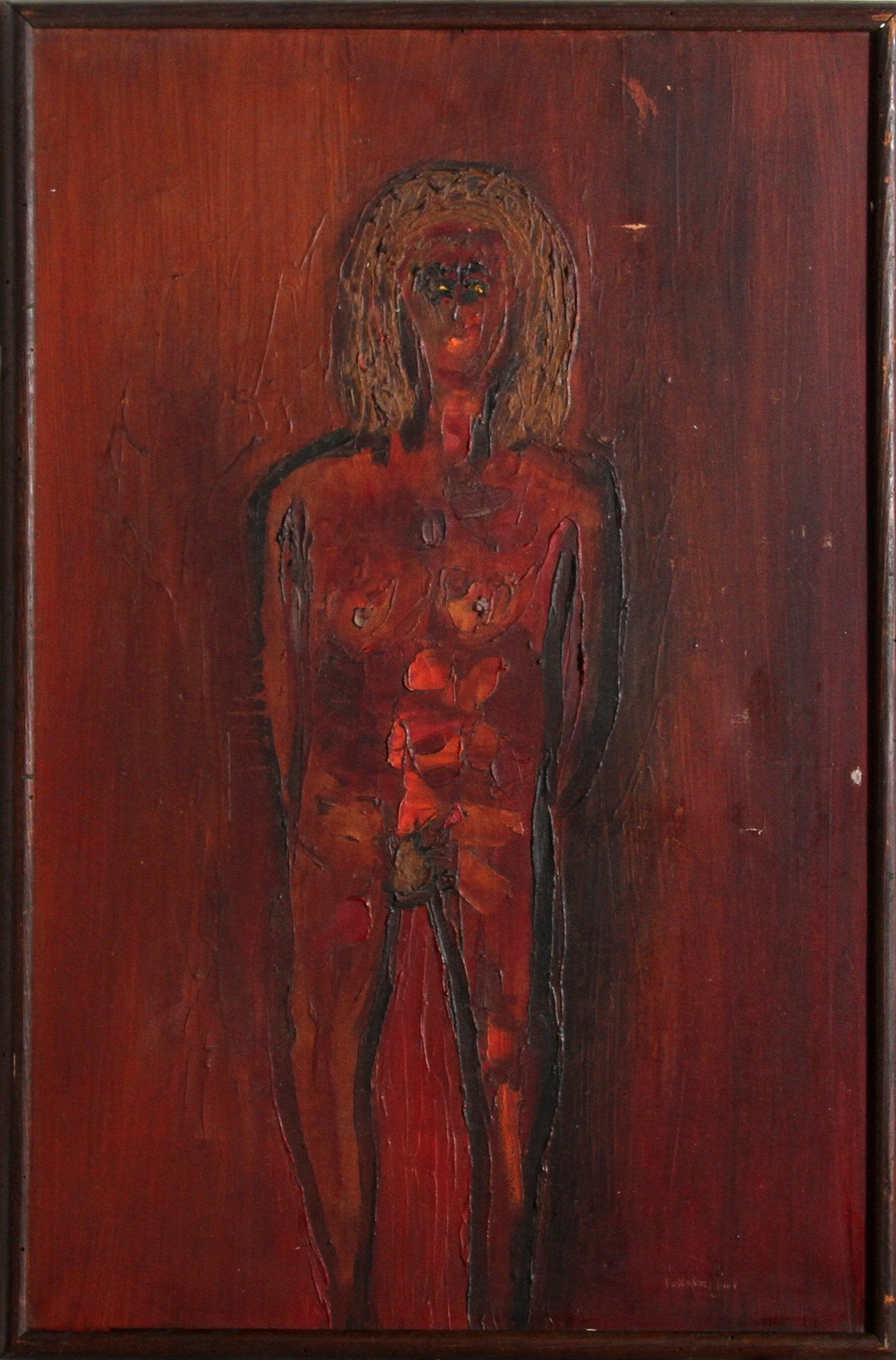 Standing Nude Oil | Ralph M. Rosenborg,{{product.type}}