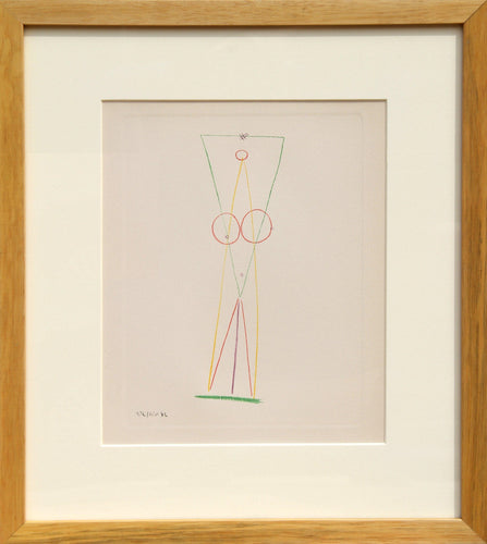 Standing Nude, Plate 14 Etching | Pablo Picasso,{{product.type}}