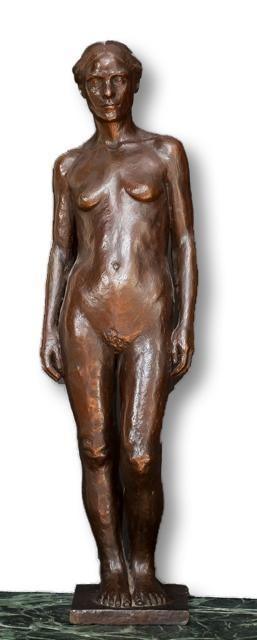 Standing Nude Woman Metal | Diana Moore Beckman,{{product.type}}