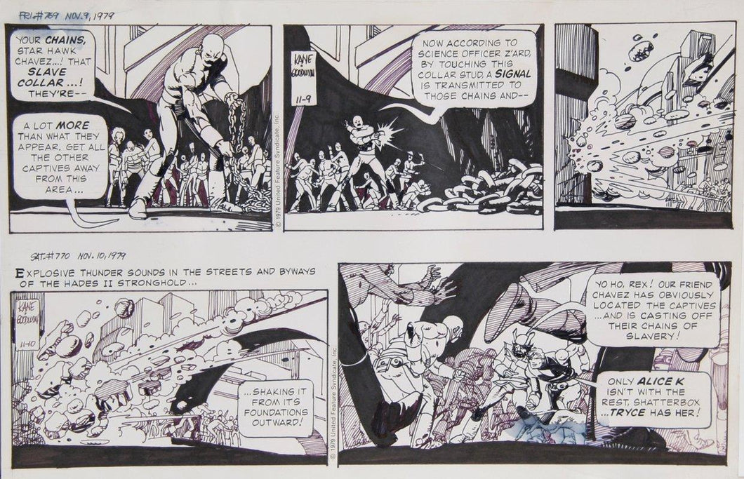 Star Hawks featuring Rex Jaxan 3 Comic Book / Animation | Gil Kane & Archie Goodwin,{{product.type}}