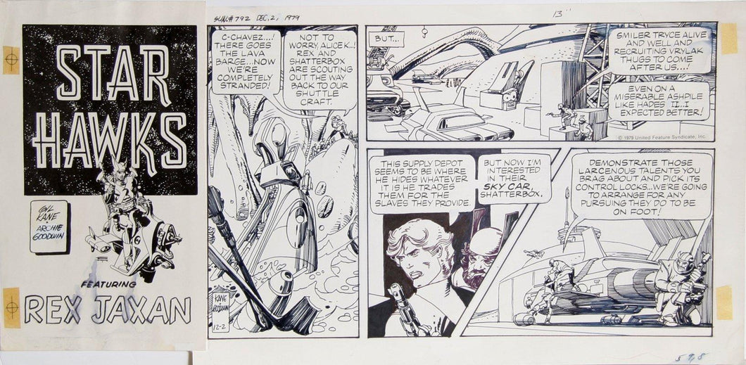 Star Hawks featuring Rex Jaxan 5 Comic Book / Animation | Gil Kane & Archie Goodwin,{{product.type}}