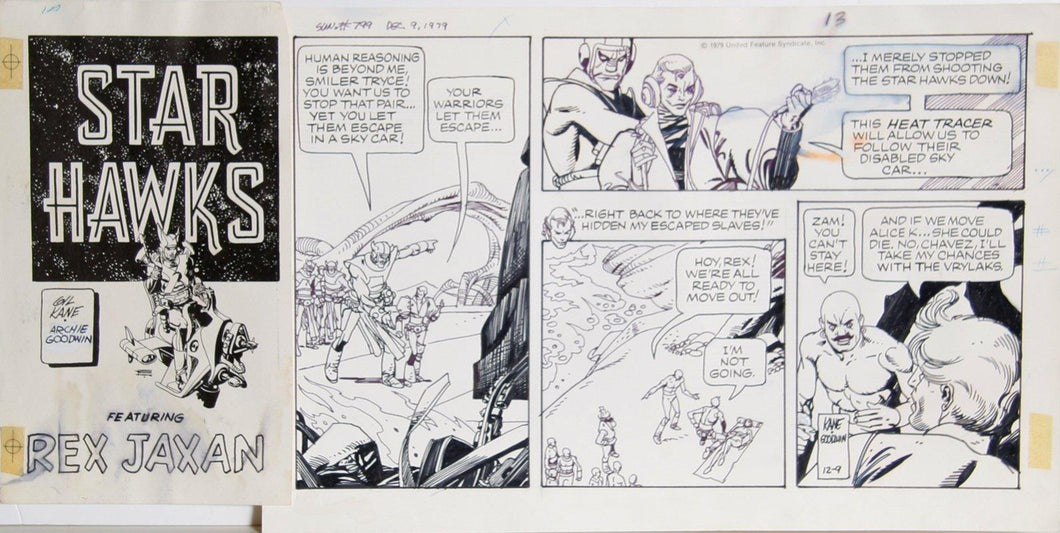 Star Hawks featuring Rex Jaxan 6 Comic Book / Animation | Gil Kane & Archie Goodwin,{{product.type}}