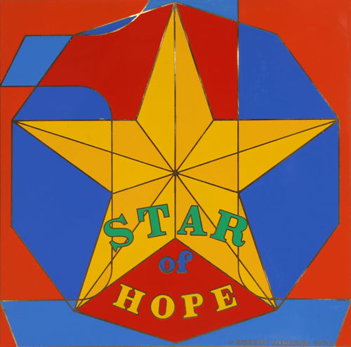 Star of Hope Metal | Robert Indiana,{{product.type}}