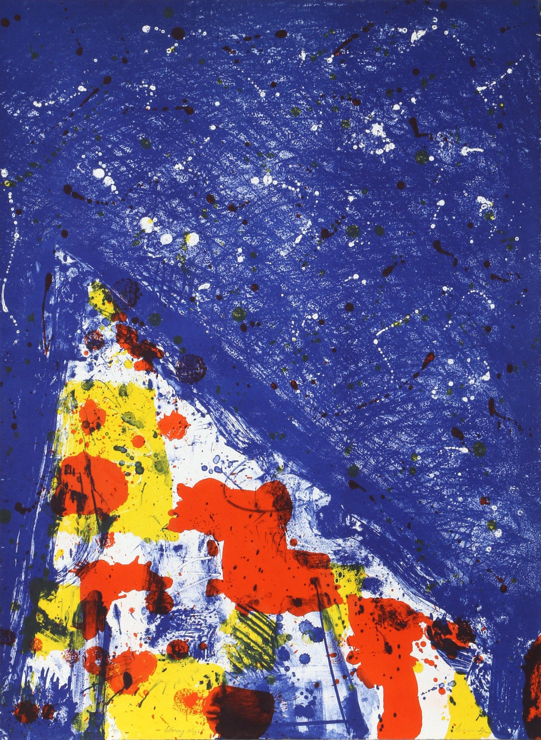 Starry Night Lithograph | Arthur Secunda,{{product.type}}