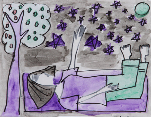 Stars (1000) Watercolor | Kyu Sun Ariola,{{product.type}}