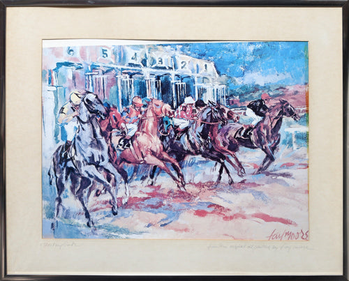 Starting Gate Poster | Fay Moore,{{product.type}}