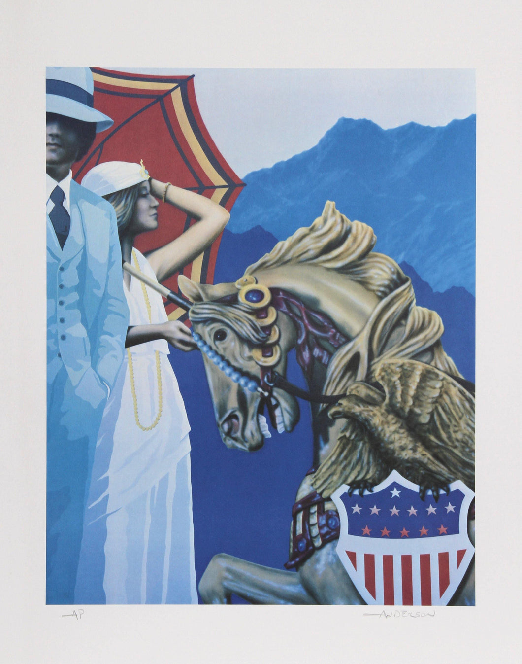 Startled Silence Lithograph | Robert Anderson,{{product.type}}