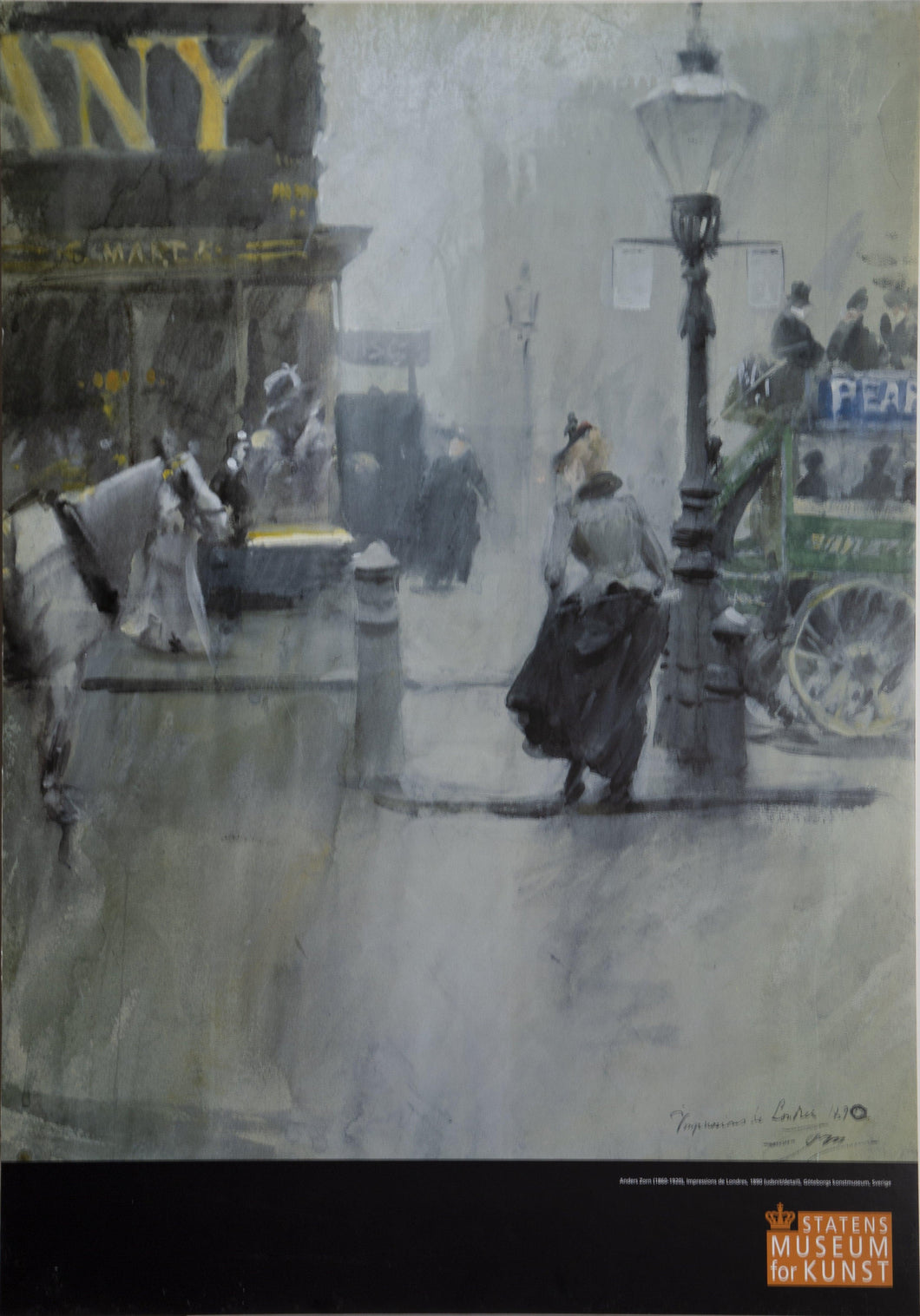 Statens Museum Poster | Anders Leonard Zorn,{{product.type}}