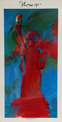 Statue of Liberty 4 Poster | Peter Max,{{product.type}}