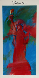 Statue of Liberty 4 Poster | Peter Max,{{product.type}}