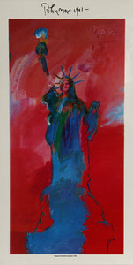 Statue of Liberty 6 Poster | Peter Max,{{product.type}}