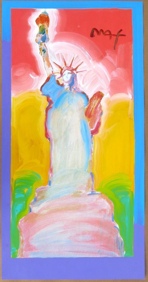 Statue of Liberty Mixed Media | Peter Max,{{product.type}}