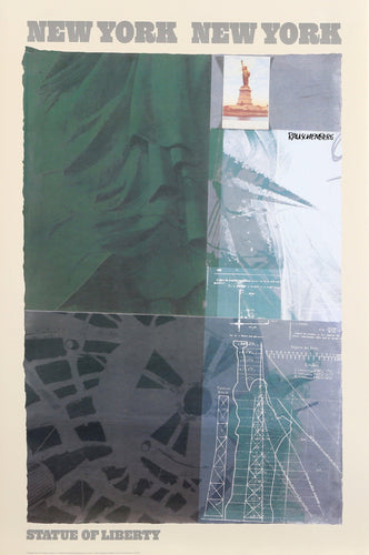 Statue of Liberty Poster | Robert Rauschenberg,{{product.type}}