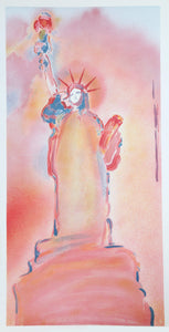 Statue of Liberty (Version 2) Poster | Peter Max,{{product.type}}