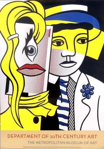 Stepping Out Poster | Roy Lichtenstein,{{product.type}}
