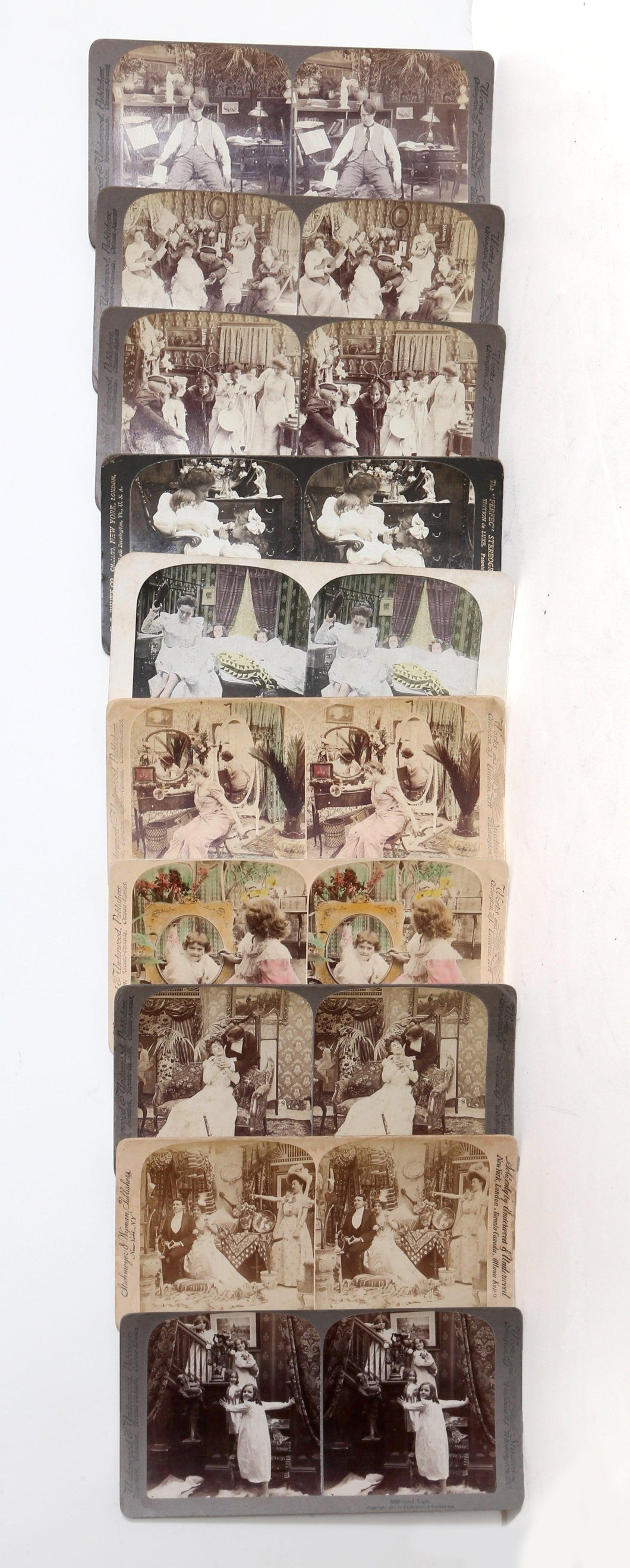 Stereoview Stereoscope Viewfinder Cards - Set of 10 Ephemera | Unknown Artist,{{product.type}}