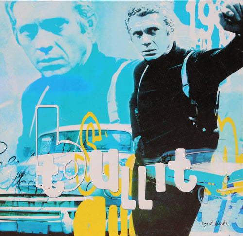 Steve McQueen - Bullit Screenprint | Dganit Blechner,{{product.type}}