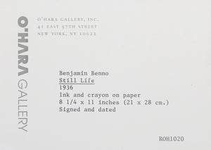 Still Life 3 Ink | Benjamin Benno,{{product.type}}
