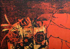 Still Life in Red and Black Lithograph | Lebadang (aka Hoi),{{product.type}}