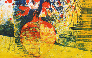 Still Life in Yellow Lithograph | Lebadang (aka Hoi),{{product.type}}