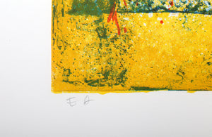 Still Life in Yellow Lithograph | Lebadang (aka Hoi),{{product.type}}