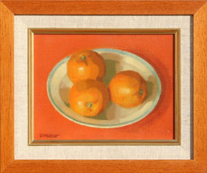 Still Life of Oranges Oil | Len Gridley Everett,{{product.type}}