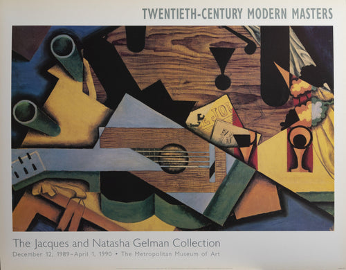 Still Life with a Guitar Poster | Juan Gris,{{product.type}}