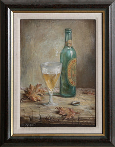 Still Life with Beer Oil | Riccardo Magni,{{product.type}}