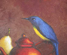 Still Life with Blue Bird Oil | Unknown Artist,{{product.type}}