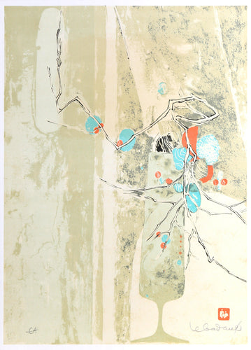 Still Life with Branches Lithograph | Lebadang (aka Hoi),{{product.type}}