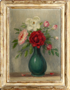 Still Life with Flowers Oil | Gustave Adolph Weigand,{{product.type}}