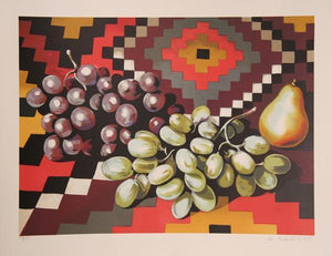Still Life with Grapes Lithograph | Lowell Blair Nesbitt,{{product.type}}
