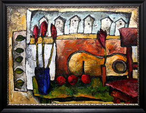 Still Life with Guitar Oil | Mark Shtalman,{{product.type}}