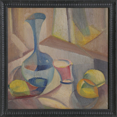 Still Life with Lemons (43) Oil | John F. Leonard,{{product.type}}