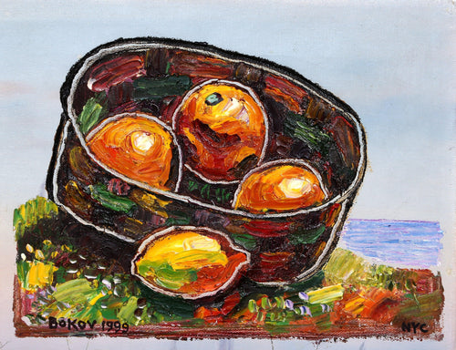 Still Life with Oranges and Lemon Oil | Konstantin Bokov,{{product.type}}