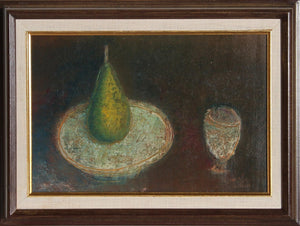 Still Life with Pear Oil | Unknown Artist,{{product.type}}