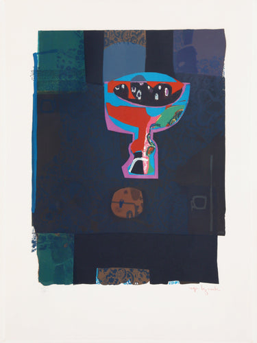 Still Life with Plums Lithograph | Roger Bezombes,{{product.type}}