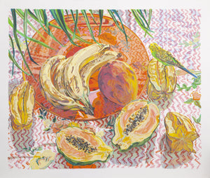 Still Life with Tropical Fruits Screenprint | Janet Fish,{{product.type}}