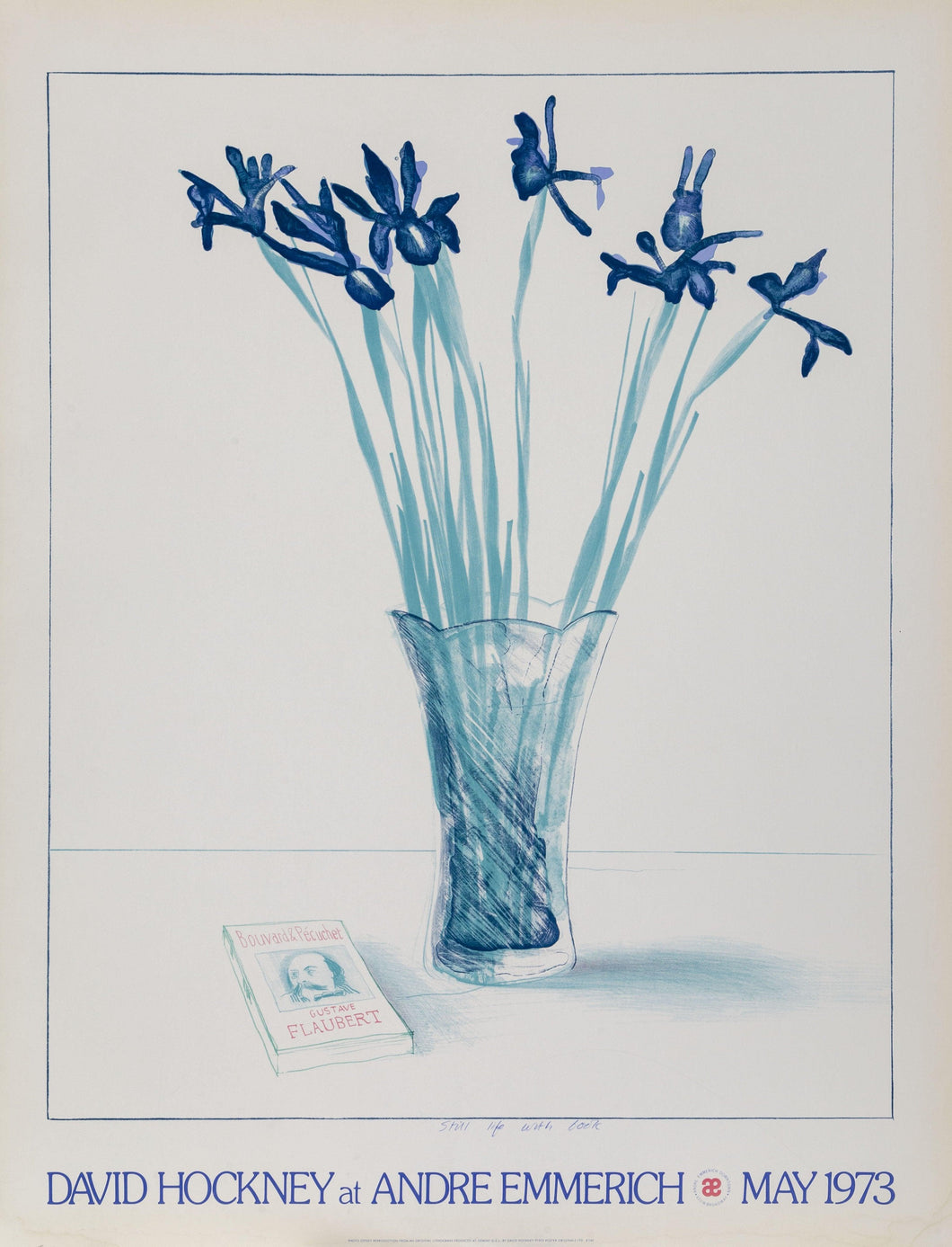 Still Life with Vase Poster | David Hockney,{{product.type}}