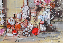 Still Life with Wine and Fruit 2 Acrylic | Charles Cobelle,{{product.type}}