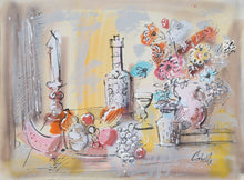 Still Life with Wine and Fruit 3 Acrylic | Charles Cobelle,{{product.type}}