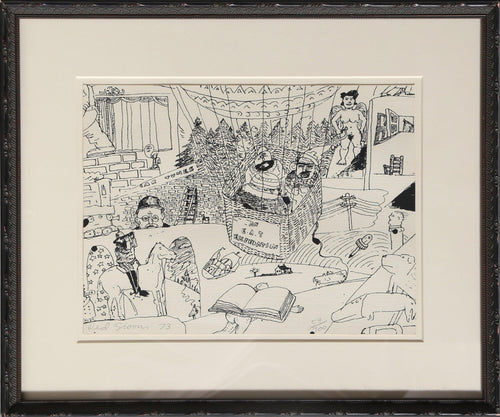 Stockholm Print, from the New York Collection for Stockholm Screenprint | Red Grooms,{{product.type}}