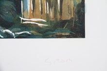 Stone Church Lithograph | Bogdan Grom,{{product.type}}